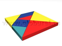 Детский мат «Квадрат-головоломка» (ВИК) - «globural.ru» - Рузаевка