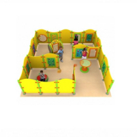 Квадратное игровое ограждение - «globural.ru» - Рузаевка