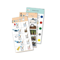 Комплект карточек (10) "Обучающий калейдоскоп для ДО. Эксперимент. Вещество" - «globural.ru» - Рузаевка