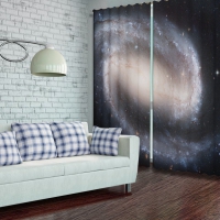 Комплект светонепроницаемых штор "Млечный путь" - «globural.ru» - Рузаевка