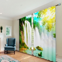 Комплект светонепроницаемых штор "Водопад" - «globural.ru» - Рузаевка