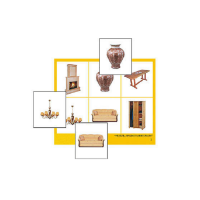 Лото "Мебель. Предметы интерьера" (4 планшета, 24 карточки, цветное, ламинированное) - «globural.ru» - Рузаевка