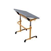 Стол ученический одноместный с механизмом многоступенчатой регулировки высоты 5-7 гр.р. - «globural.ru» - Рузаевка