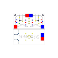Соревновательное поле с элементами MakeX 2019 City Guardian Arena Expansion Kit for Blue Planet - «globural.ru» - Рузаевка