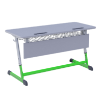 Парта Nomad двухместная регулируемая по высоте - «globural.ru» - Рузаевка