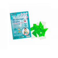  Прозрачный квадрат (зеленый)  - «globural.ru» - Рузаевка