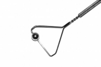 Зонд массажный для миогимнастики с бусинкой на толстой ручке с накаткой (Автор Томилина С.М.) - «globural.ru» - Рузаевка