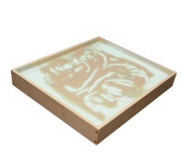 Планшет для рисования песком Радуга. Подсветка белая - «globural.ru» - Рузаевка