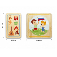 Набор стеновых панелей «Символы России - Культура» - «globural.ru» - Рузаевка