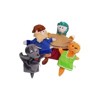 Набор перчаточных кукол к сказке "Битый небитого везёт" - «globural.ru» - Рузаевка