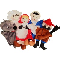 Набор перчаточных кукол к сказке "Красная шапочка" - «globural.ru» - Рузаевка