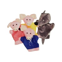 Набор перчаточных кукол к сказке "Три поросенка" - «globural.ru» - Рузаевка