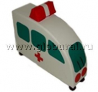 Напольная мягкая игрушка «Скорая помощь» каталка - «globural.ru» - Рузаевка