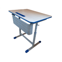 Стол ученический одноместный "Киташка -1" с регулировкой наклона столешницы - «globural.ru» - Рузаевка