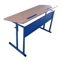 Стол ученический двухместный с регулировкой наклона столешницы - «globural.ru» - Рузаевка