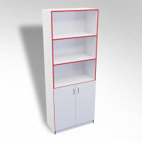 Стеллаж полуоткрытый А-310 ТР ЛДСП - «globural.ru» - Рузаевка