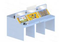 Логопедический стол «Лого» для троих детей и педагога - «globural.ru» - Рузаевка