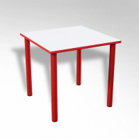 Стол квадратный ТР нерегулируемый на металлокаркасе  - «globural.ru» - Рузаевка