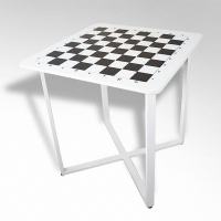 Стол шахматный "Турнир ТР" на металлокаркасе - «globural.ru» - Рузаевка