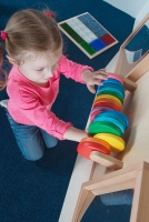 Тактильно-развивающая панель «Цветные круги» (вариант 1) - «globural.ru» - Рузаевка