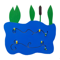 Декоративно-развивающая панель «Пруд» (вариант 1) - «globural.ru» - Рузаевка