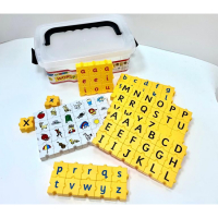 Обучающий конструктор «ПРОслова» Английский язык Заглавные и строчные буквы 96 деталей - «globural.ru» - Рузаевка