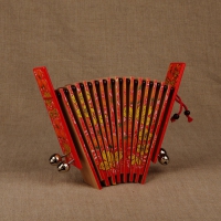 Трещотка пластинчатая малая с бубенцами - «globural.ru» - Рузаевка