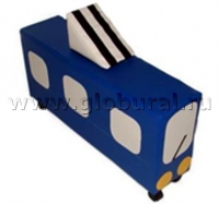 Напольная мягкая игрушка «Троллейбус» каталка - «globural.ru» - Рузаевка