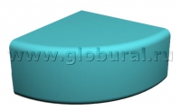Угловой пуфик 60*60*32см (ВИК) - «globural.ru» - Рузаевка