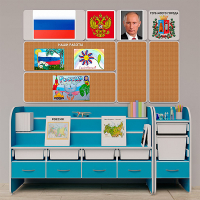 Уголок патриотического воспитания для дошкольников  "Россия"  Базовый - «globural.ru» - Рузаевка