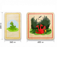 Набор стеновых панелей «Мир сказки - Волшебные герои» - «globural.ru» - Рузаевка