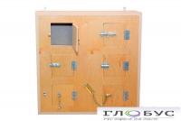 Тактильно-развивающая панель с шестью замочками и задвижками - «globural.ru» - Рузаевка