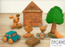 Набор глиняных фигурок для работы психолога № 2 - «globural.ru» - Рузаевка