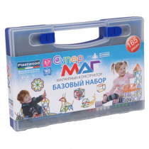 Магнитный конструктор Супермаг. Базовый набор 5-7 лет - «globural.ru» - Рузаевка