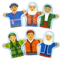 Набор рукавичек "Семья казахская" - «globural.ru» - Рузаевка