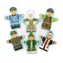 Набор рукавичек "Семья якутская" - «globural.ru» - Рузаевка