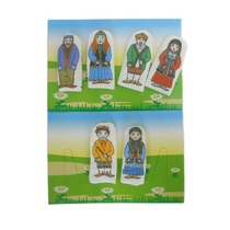 Набор пальчиковых кукол "Семья башкирская" - «globural.ru» - Рузаевка