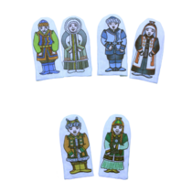 Набор пальчиковых кукол "Семья якутская" - «globural.ru» - Рузаевка