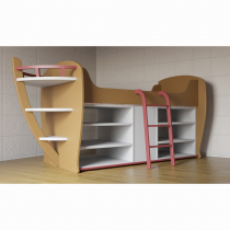 Детская кровать-чердак «Корабль» - «globural.ru» - Рузаевка