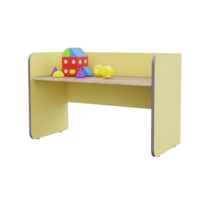 Стол для речевых игр из коллекции «НЕГА» (цвет желтый) - «globural.ru» - Рузаевка