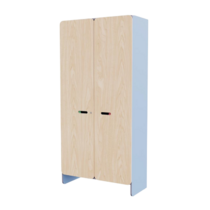 Шкаф под инвентарь из коллекции «НЕГА» (цвет голубой) - «globural.ru» - Рузаевка