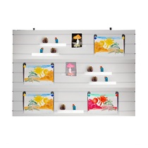 Стенд экспозиционный навесной для детских работ - «globural.ru» - Рузаевка