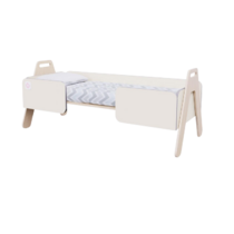 Кровать детская из коллекции «НЕГА» (цвет бежевый) - «globural.ru» - Рузаевка