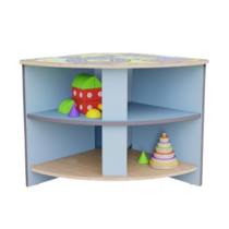 Угловое место для хранения из коллекции «НЕГА» (голубой) - «globural.ru» - Рузаевка