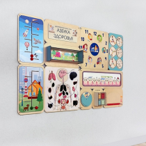 Дидактическая настенная панель «Азбука здоровья» - «globural.ru» - Рузаевка