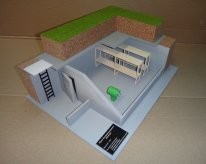 Макет встроенного противорадиационного укрытия (маленький вариант) - «globural.ru» - Рузаевка