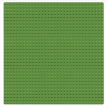 Конструктор Лёва. Зеленая строительная пластина 32*32 техник - «globural.ru» - Рузаевка