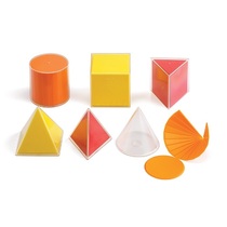 Фигуры геометрические складные 2D в 3D 8 см (6 форм, 3 цвета) - «globural.ru» - Рузаевка