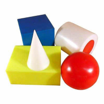 Набор геометрических тел демонстрационный - «globural.ru» - Рузаевка