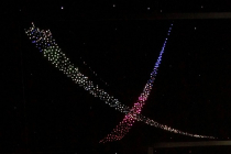 Потолок "Звездное небо с анимационным фибероптическим эффектом метеориты" - «globural.ru» - Рузаевка